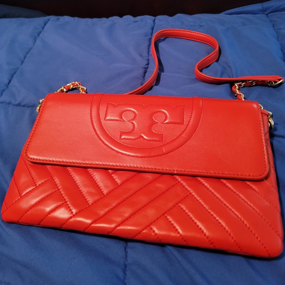 Tory Burch purse/clutcg